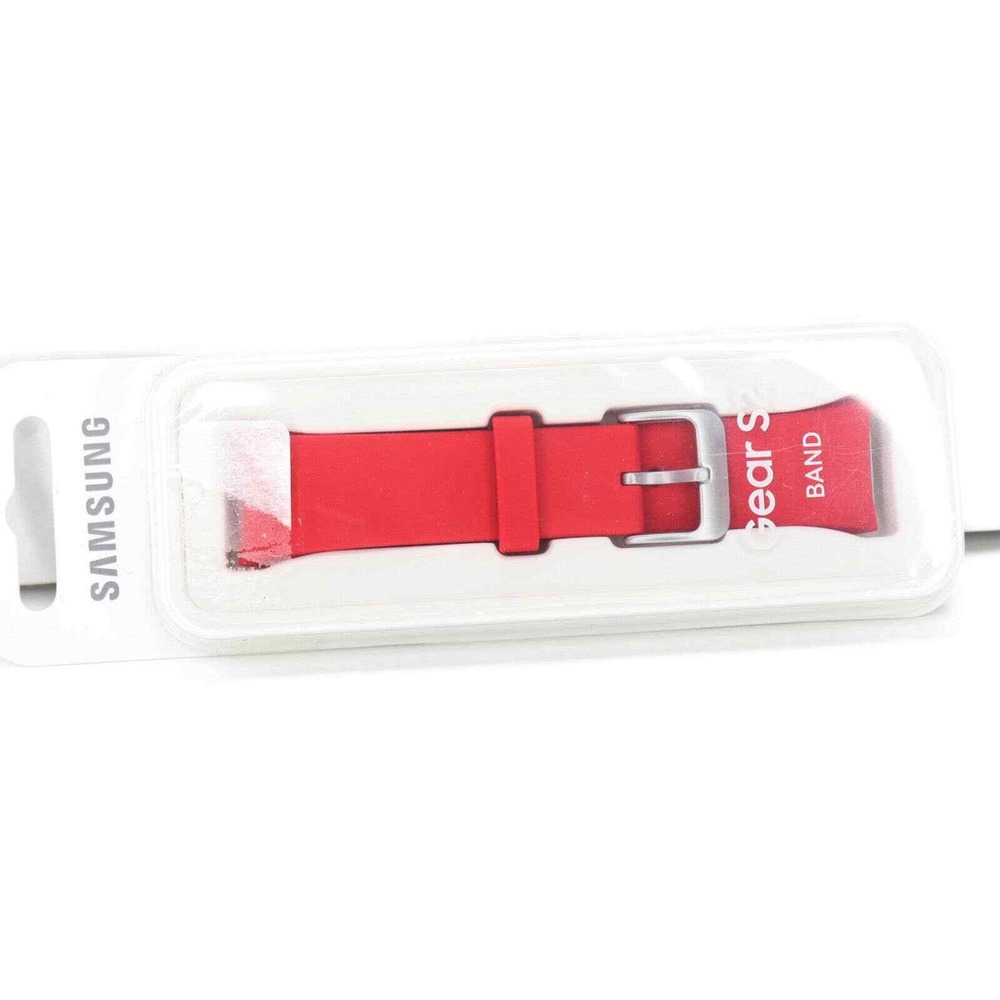 Samsung Replacement Band for the Samsung Gear‎ S2 Smartwatch Red Silicone